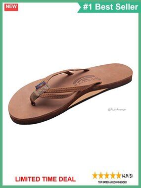 Luxury Leather Flip Flop Sandals Narrow Strap Single Layer Arch
